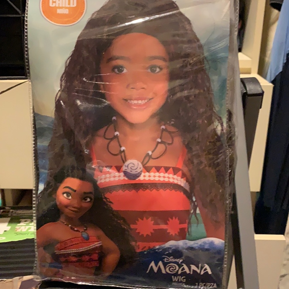 Disney Moana Kids Wig - Brown